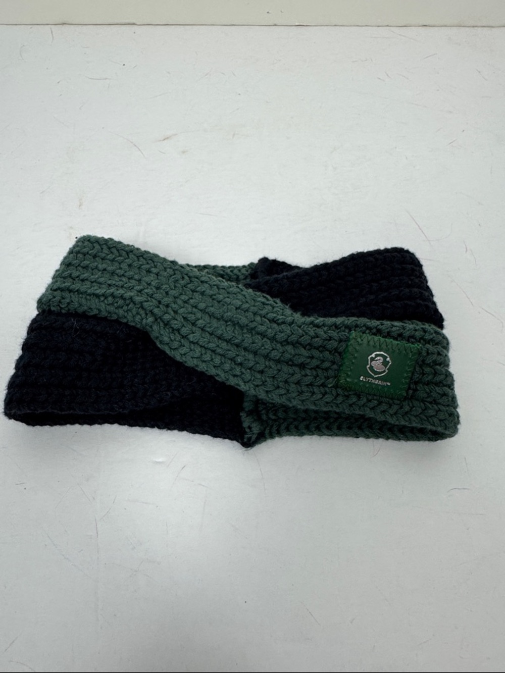 Harry Potter Slytherin Knit Headband Ear‎ Warmer Green Black Love Your Melon